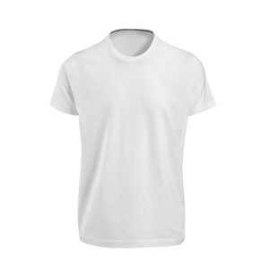 white T-shirt isolated